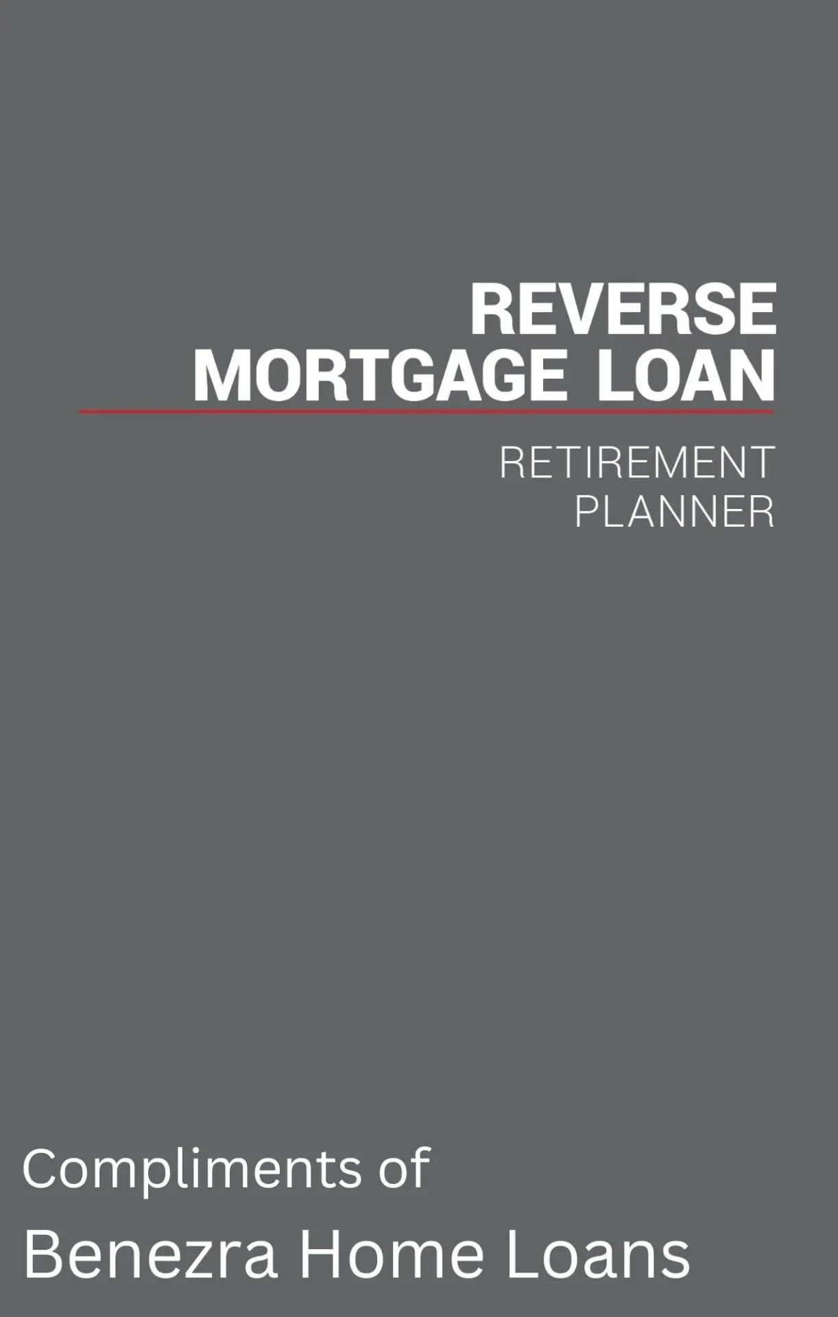 Reverse Mortgage Loan | Retirement Planner